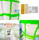 将图片加载到图库查看器，【中古】マルニ MARNI ペインティングプリント レーヨンスカート 38 j0518h00540
