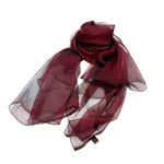 Load image into Gallery viewer, 【中古】ロエベ LOEWE スカーフ シフォン レッド系 シルク レディース j0115lq02244
