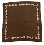 将图片加载到图库查看器，【中古】CELINE セリーヌ スカーフ 3点セット ビット柄 大判 シルク100％ i0727tq00813
