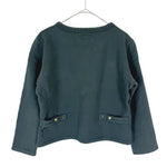 将图片加载到图库查看器，【中古】アニエスベー agnes b. カーディガンプレッション スウェット トレーナー i0911wq00912
