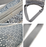 Load image into Gallery viewer, 【中古】【LeSportsac】レスポートサック ハートドット ショルダーバッグ グレー ナイロン レディース j0223tq04815
