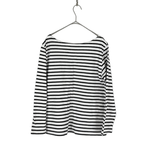 画像をギャラリービューアに読み込む, 【中古】FRAMEWORK フレームワーク ボーダーカットソー 長袖 日本製 綿100 i1014n0065
