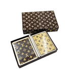 画像をギャラリービューアに読み込む, 【中古】Louis Vuitton ルイヴィトン モノグラム トランプ ゴールドエッジ カードゲーム i0926aq007110
