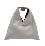 画像をギャラリービューアに読み込む, 【中古】メゾンマルジェラ Maison Margiela MM6 レザー ジャパニーズバッグ ハンドバッグ グレー j0814aq00386
