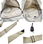 将图片加载到图库查看器，【中古】agnès b. アニエスベー ボストンバッグ 2WAY ショルダー付き ベージュ 大容量 軽量 トラベル i0727tq01410
