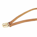 Load image into Gallery viewer, 【中古】ルイヴィトン LOUIS VUITTON ショルダーストラップ ヌメ革 レザー ゴールド金具 ナチュラル j0729pq004112
