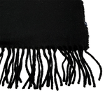 画像をギャラリービューアに読み込む, 【中古】ロペ ROPE マフラー ブラック フリンジ シンプル レディース i1124tq0175
