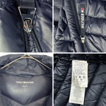 画像をギャラリービューアに読み込む, 【中古】TOMMY HILFIGER トミーヒルフィガー ダウンコート フード付き ロングダウン 軽量 防寒 i0606aq0286
