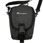 将图片加载到图库查看器，【中古】Champion チャンピオン ショルダーバッグ ミニポーチ サコッシュ ブラック ナイロン i0731wq0325
