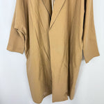 Load image into Gallery viewer, 【中古】ティッカ TICCA チェスターコート スプリングコート 薄手 ゆったり ダークベージュ i0204i00810
