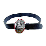 将图片加载到图库查看器，【中古】ドルチェ＆ガッバーナ DOLCE&amp;GABBANA  Baseball Champs レザーベルト j0223tq02120
