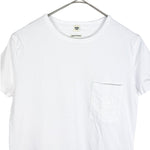 Load image into Gallery viewer, 【中古】エルメス Hermes Tシャツ 半袖 クルーネック ポケット刺繍 ホワイト 白 38 j0910h00545
