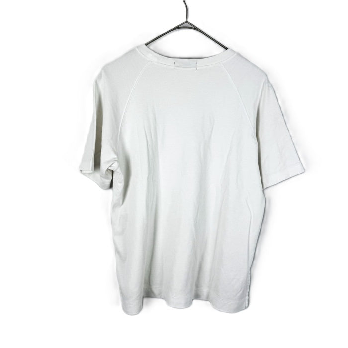 ドゥロワー Drawer コットンTシャツ レディース 白 半袖 シンプル 上質 ベーシック ロゴ刺繍入り カジュアル 大人きれいめ