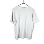 将图片加载到图库查看器，ドゥロワー Drawer コットンTシャツ レディース 白 半袖 シンプル 上質 ベーシック ロゴ刺繍入り カジュアル 大人きれいめ
