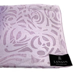 将图片加载到图库查看器，【中古】ランバン LANVIN ストール グラデーション ラメ糸 透け感 抜き柄 シルク混 ライトパープル系 紫 i0727tq0103
