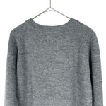 将图片加载到图库查看器，【中古】A.P.C. アーペーセー ウール アルパカ混 クルーネック ニット セーター i0828n01110
