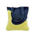 将图片加载到图库查看器，【中古】CITEN シテン ニット トートバッグ イエロー 軽量 i1024oq0076
