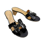 画像をギャラリービューアに読み込む, 【中古】エルメス HERMES サンダル ミュール Hデザイン i0810oq019184
