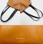 Load image into Gallery viewer, 【中古】MARNI マルニ レザートートバッグ バイカラー ポーチ付き i0926aq005110
