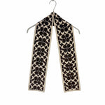 画像をギャラリービューアに読み込む, 【中古】COACH コーチ マフラー シグネチャー ベージュ ウール ロゴ i1124tq00110
