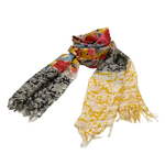 画像をギャラリービューアに読み込む, 【中古】エピス EPICE ストール 花柄 マルチカラー 大判 フリンジ レディース i1215i0274
