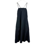 画像をギャラリービューアに読み込む, 【中古】ドゥロワー Drawer キャミソールワンピース ロング マキシ丈 ブラック i1117a00252
