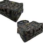 画像をギャラリービューアに読み込む, 【中古】BURBERRY バーバリー ロゴ柄 ショルダーバッグ ブラウン 茶 キャンバス レザー 斜めがけ i0926aq015120
