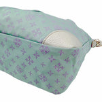 将图片加载到图库查看器，【中古】russet ラシット ショルダーバッグ ミントグリーン ナイロン×レザー 軽量 i1012oq0085
