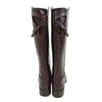 将图片加载到图库查看器，【中古】SARTORE サルトル ロングブーツ レザー ダークブラウン j0107h00345
