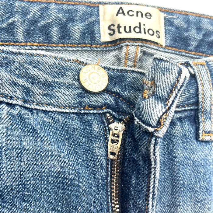 【中古】アクネストゥディオズ Acne Studios デニム カジュアル 美シルエット シンプル デニムブルー h0324n004