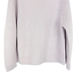 画像をギャラリービューアに読み込む, 【中古】COS コス ウール100％ クルーネックニット 長袖 ライトグレー i1120h0035
