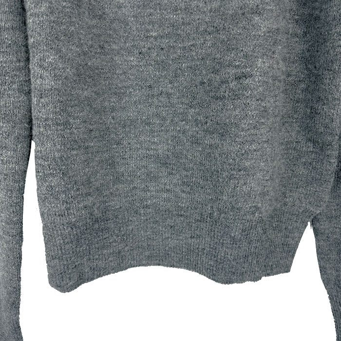 【中古】A.P.C. アーペーセー ウール アルパカ混 クルーネック ニット セーター i0828n01110