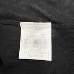 将图片加载到图库查看器，【中古】デプレ DES PRES 半袖ニット ラウンドネック 透け感 コットン シンプル ブラック 黒 i0818n0204
