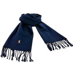 将图片加载到图库查看器，【中古】Polo Ralph Lauren ポロラルフローレン マフラー ウール ギフト 防寒 i0410wq0393
