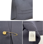 画像をギャラリービューアに読み込む, 【中古】ドゥロワー Drawer ジレ ベスト ネイビー ノースリーブ コットン i1117a00442
