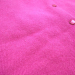 将图片加载到图库查看器，【中古】ドゥロワー Drawer ニットカーディガン カシミヤ クルーネック ピンク ビビッドカラー i0925i00915
