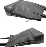 Load image into Gallery viewer, 【中古】aniary アニアリ レザートートバッグ ブラック 黒 本革 A4収納可 i1013tq00320
