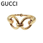 Load image into Gallery viewer, 【中古】グッチ GUCCI ホースビット バングル ブレスレット ゴールド j0805dq011150
