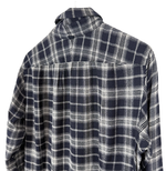 将图片加载到图库查看器，【中古】マルティニーク martinique  シャツワンピース 格子チェック ロング丈 長袖 j0113s0076
