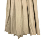 画像をギャラリービューアに読み込む, 【中古】セオリーリュクス Theory luxe フレアスカート コットン 薄手 ミディ丈 ベージュ i0807n0065
