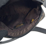 画像をギャラリービューアに読み込む, 【中古】BURBERRY バーバリー ロゴ柄 ショルダーバッグ ブラウン 茶 キャンバス レザー 斜めがけ i0926aq015120
