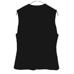 画像をギャラリービューアに読み込む, 【中古】COS コス ウール ダブルフェイス ベスト ブラック ノースリーブ サイズ32 i1120h0048
