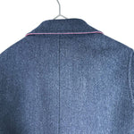 将图片加载到图库查看器，【中古】Drawer ドゥロワー ダブルフェイス ウールジャケット リバーシブル i1031h00860
