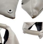画像をギャラリービューアに読み込む, 【中古】メゾンマルジェラ Maison Margiela MM6 レザー ジャパニーズバッグ ハンドバッグ グレー j0814aq00386
