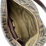 画像をギャラリービューアに読み込む, 【中古】フェンディ FENDI ワンショルダーバッグ ズッカ柄 FFロゴ 人気 軽量 ブラウン系 i0413oq015382
