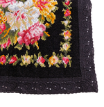 Load image into Gallery viewer, 【中古】フェイラー FEILER ハンカチ レース付き 花柄 シュニール織 綿100％ i0728tq0011
