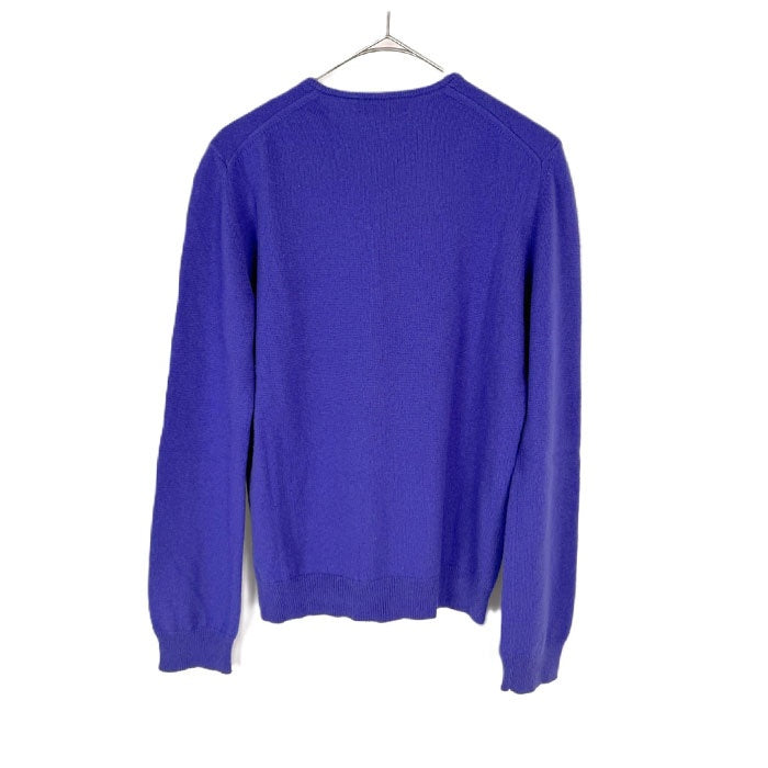 【中古】ドゥロワー Drawer ニットカーディガン カシミヤ クルーネック パープル 紫 i0925i00715