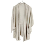 画像をギャラリービューアに読み込む, 【中古】ギャルリーヴィー GALERIE VIE リネンカーディガン ベルト付き ナチュラル
