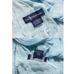 将图片加载到图库查看器，【中古】POLO RALPH LAUREN ポロ ラルフローレン ストール 薄手 ガーゼ コットン i0727tq02810
