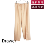 Load image into Gallery viewer, 【中古】Drawer ドゥロワー ウール イージーパンツ ベージュ サイズ40 レディース 未使用品 j0713o00525
